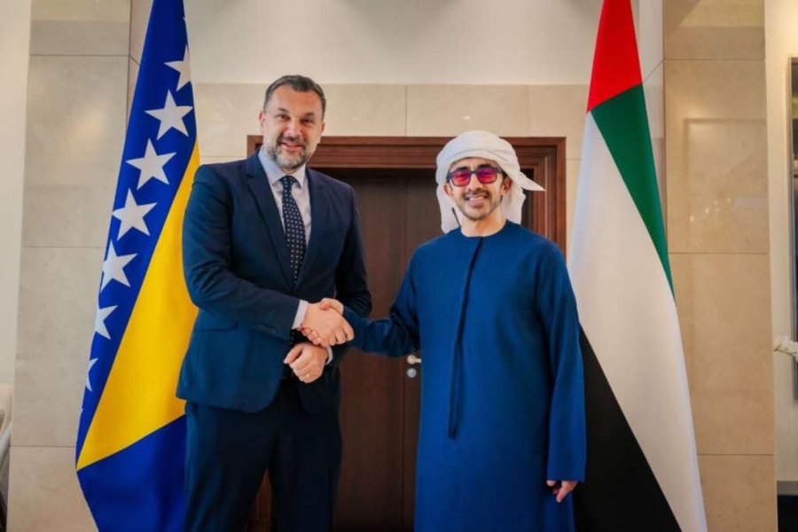 KONAKOVIĆ S MINISTROM AL NAHYANOM: Prioritet je jačanje ekonomske saradnje BiH i UAE