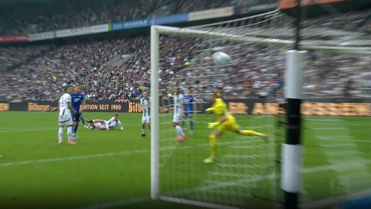 Gladbach – Hoffenheim 4: 4: na 116 km / h Prošloj Omlin i u uglu