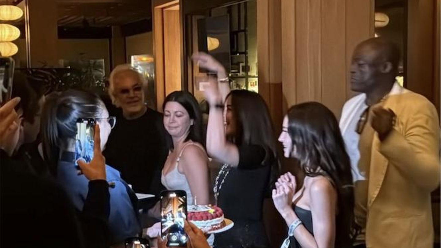 Leni Klum: Leni Klum donosi dva oca Flavio Briatore i pečat zajedno