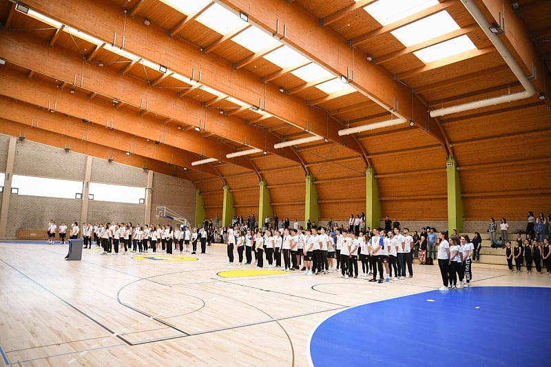 Otvorena obnovljena sportska dvorana na Dobrinji: Prostor za izvođenje nastave i sportskih aktivnosti