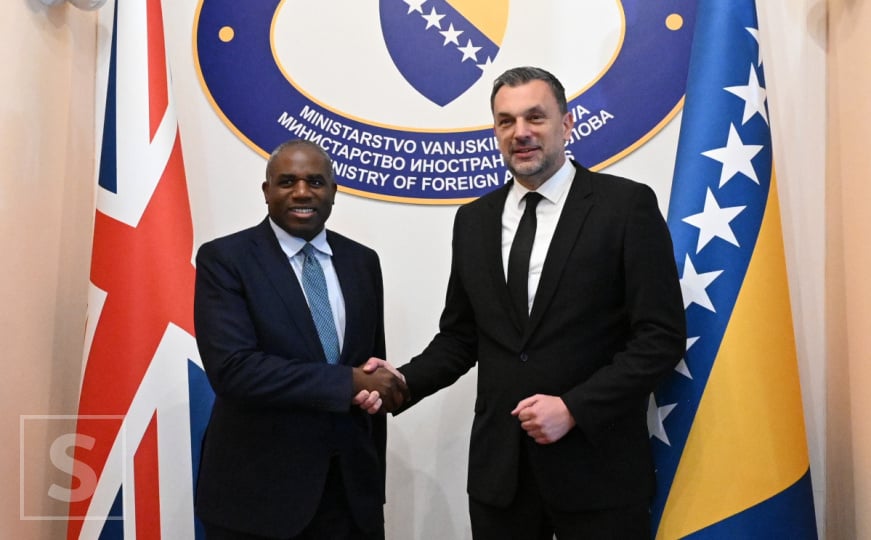 Državni sekretar za vanjske poslove u Velikoj Britaniji stigao u Sarajevo: Sastao se sa Konakovićem