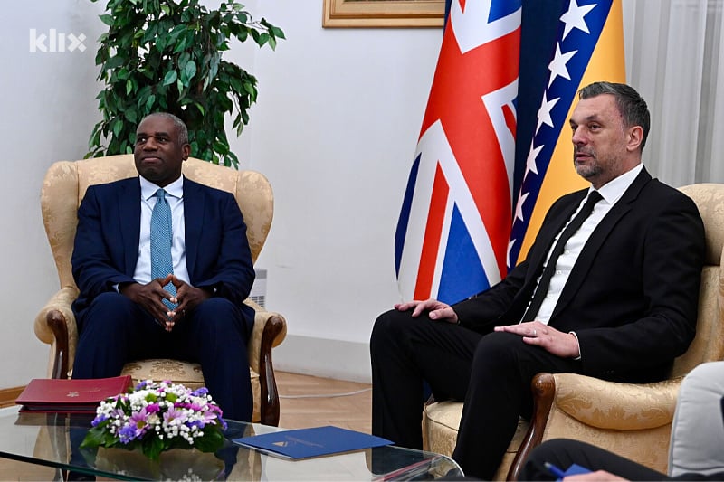 Britanski šef diplomatije David Lammy stigao u Sarajevo