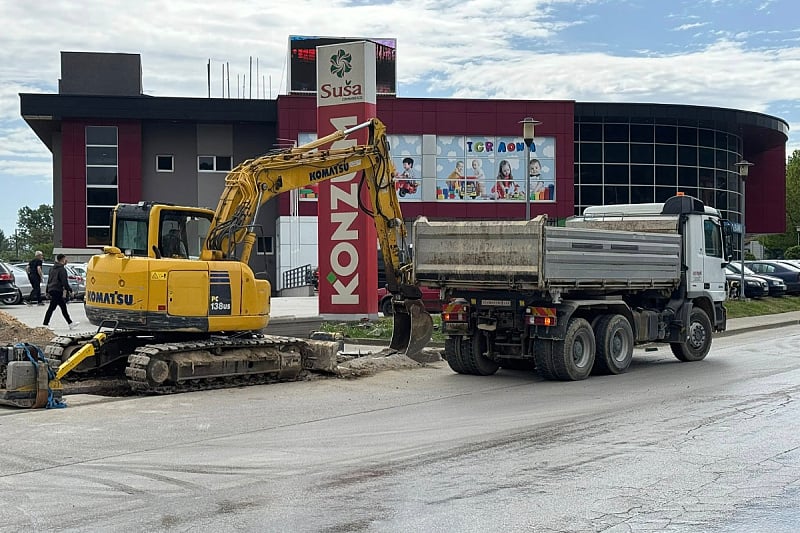 Počela gradnja kružnog toka u Visokom u vrijednosti pola miliona KM
