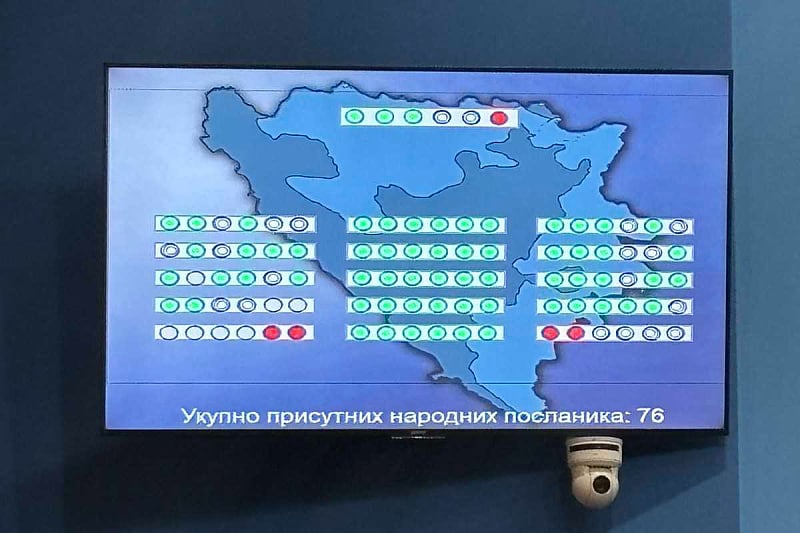 Kako je ko glasao u NSRS-u: Poslanici Vukanovića i Trivić nisu htjeli glasati, ostatak opozicije podržao veto