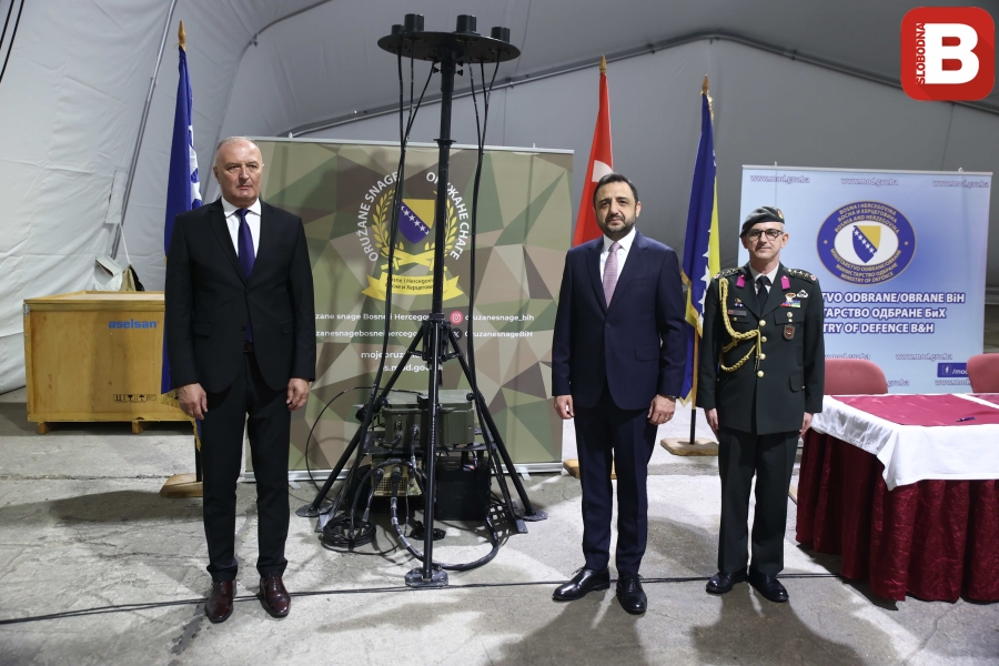 ‘SB’ NA SVEČANOJ PRIMOPREDAJI: Turska donirala BiH savremeni antidron sistem Kangal (FOTO)