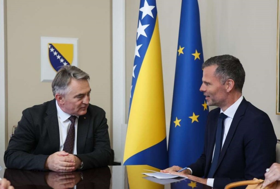 KOMŠIĆ SA AMBASADOROM DANSKE: Møller osudio Dodikovo protuustavno djelovanje