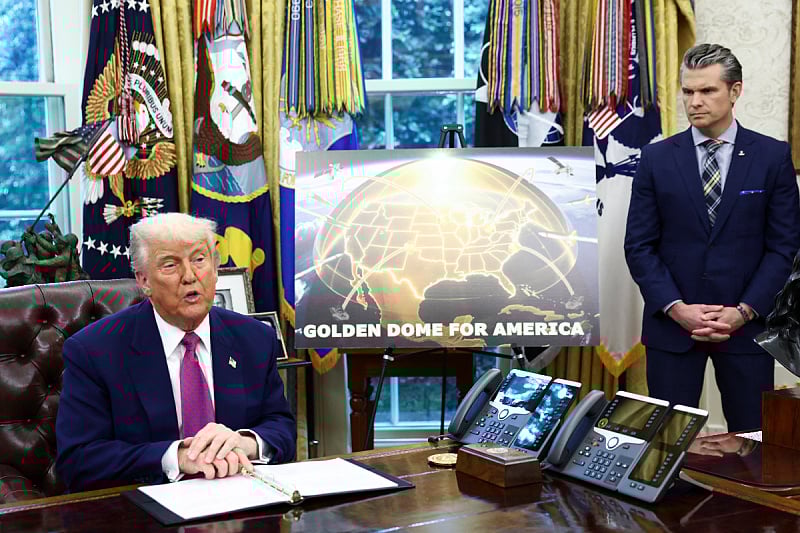 Trump predstavio “Golden Dome” protivraketni sistem: “Skida” projektile ispaljene s drugog kraja svijeta