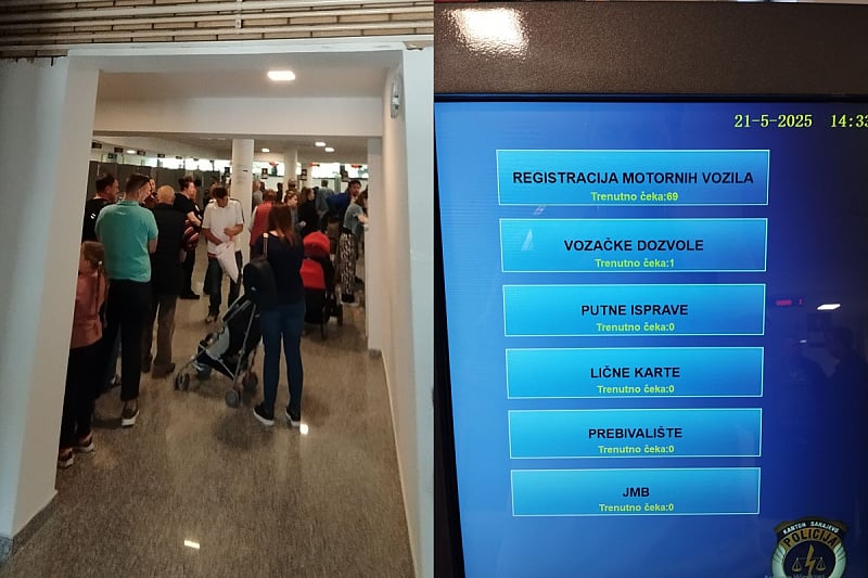 Iz MUP-a KS pojasnili zašto je došlo do zastoja registracije vozila: Problem nastao zbog pada sistema u ponedjeljak