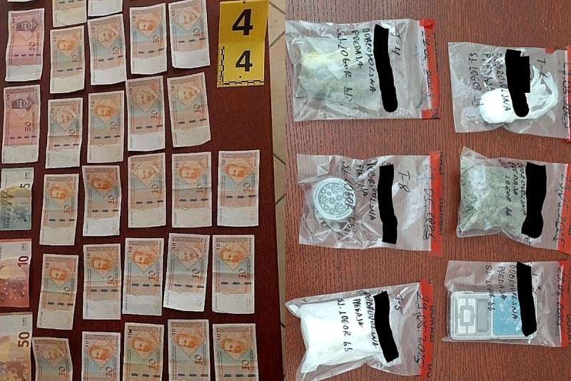 U Mostaru zbog trgovine drogom uhapšene četiri osobe: Pronađen novac, vaga, drobilica i narkotici