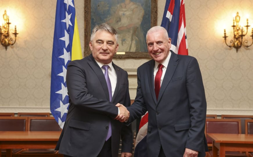 Komšić i Bećirović u Londonu: Cilj unaprijeđenje vojne saradnje Ujedinjenog Kraljevstva i BiH