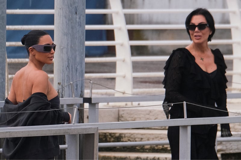 Kim Kardashian i Kris Jenner stigle u Veneciju uoči glamuroznog vjenčanja Jeffa Bezosa i Lauren Sanchez