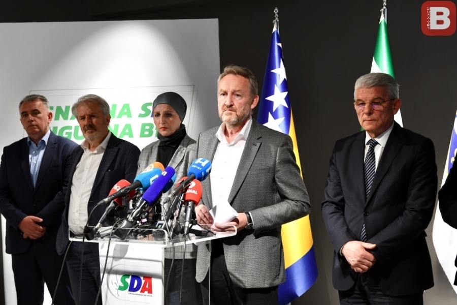 SDA PORUČUJE: ‘Građansku BiH srušili su članovi HDZ-a, jasno je zašto su Dodik i Čović…’