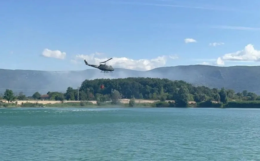 Četvrti dan borbe s požarom u Hercegovini: Vjetar otežava gašenje, Air Tractor nije mogao poletjeti