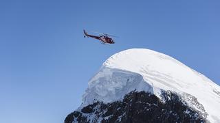 Helikopter se srušio na strijelcu Oberartsch, u Valaisu
