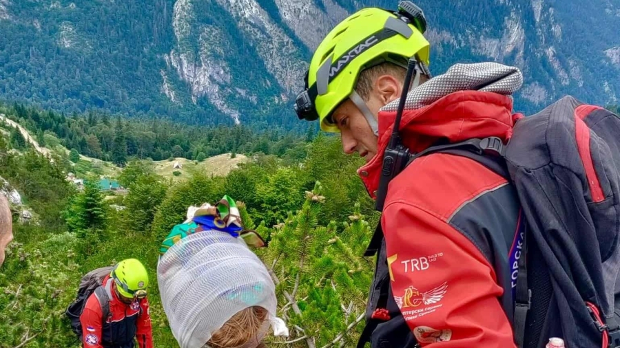 DRAMA NA MAGLIĆU: Pripadnici GSS-a spasili život planinarke
