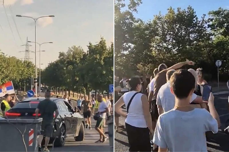 Srbijanska pjevačica Marija Mikić autom pokušala “probiti” blokadu, tvrdi: Ničiju djecu nisam gazila