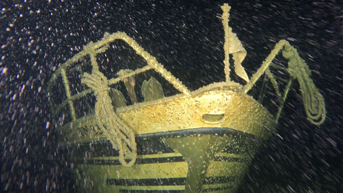 Sunk prije 14 godina: Snimke pokazuju “Lady Jay” u jezeru Constance