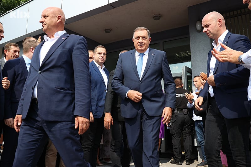 Dodik se sa Bubićem u Tužilaštvu BiH pojavio danas u 14:00 sati