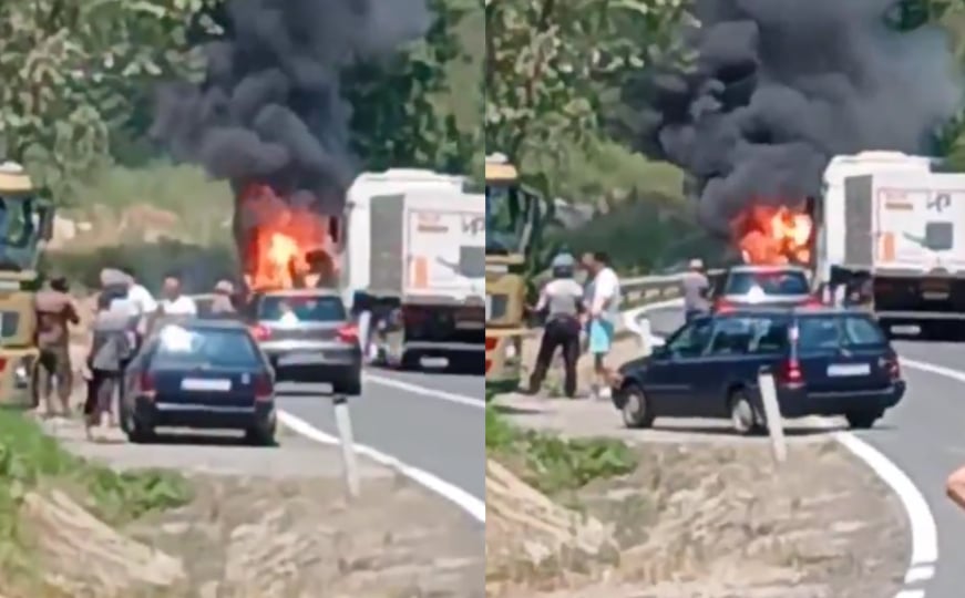 Policija objavila detalje nesreće kod Semizovca: Jedna osoba teže povrijeđena, zadržana na KCUS-u