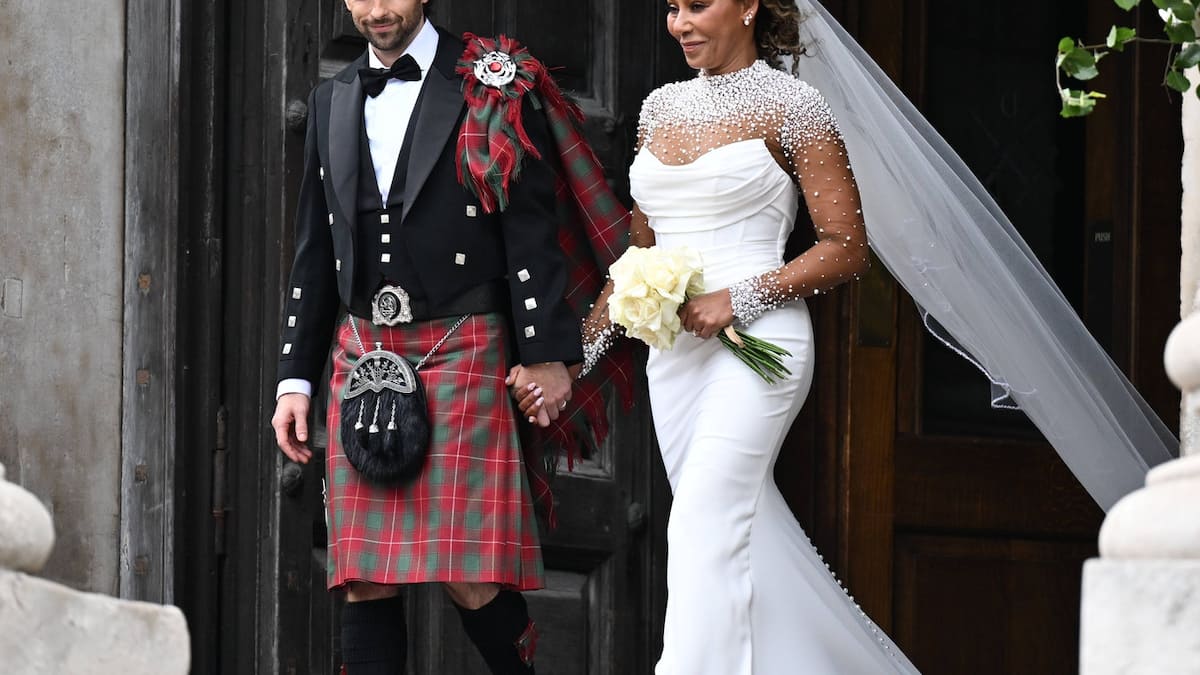 Ali ne i Victoria Beckham: Mel B oženjen u ovoj haljini
