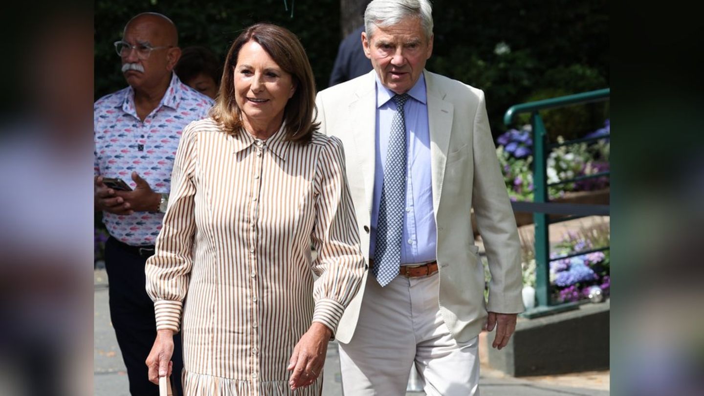 CAROLE I MICHAEL MIDDLETON: Moderan izgled u Wimbledonu
