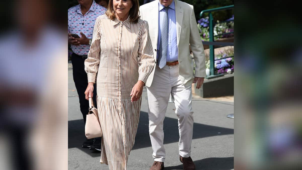 Moderan izgled: Carole i Michael Middleton Shine u Wimbledonu