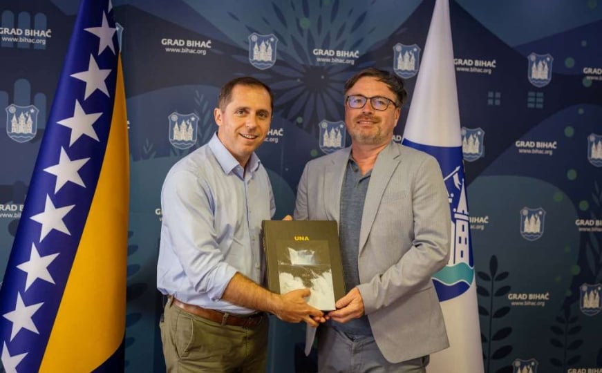 Ambasador Slovenije Damijan Sedar učestvuje u biciklističkom maratonu “Bihać – Srebrenica”
