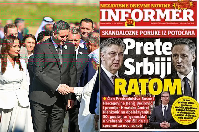 Bećirović: Nisam u Potočarima slučajno govorio o mračnoj propagandi srbijanskog režima