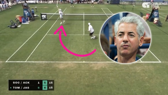 59-godišnji Bilionaire Bill Ackman ulazi u profesionalni tenis-kao igrač