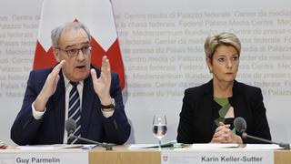 Karin Keller-sutter i momak Parmelin na putu za Washington za raspravu o carinama