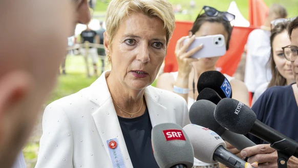 Karin Keller-Sutter počeo je razgovarati s Donaldom Trumpom ovim planom b