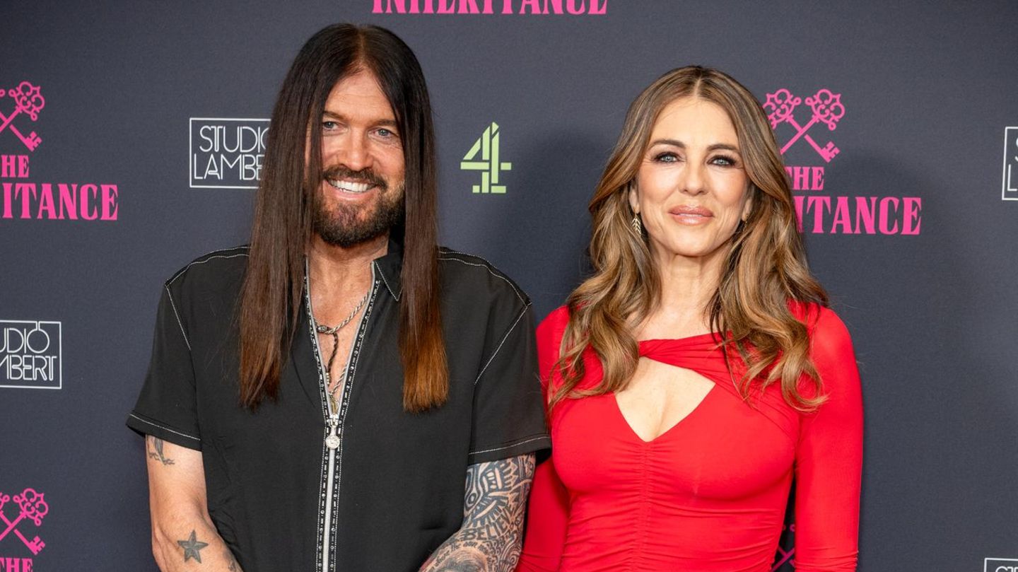 Elizabeth Hurley: Elizabeth Hurley i Billy Ray Cyrus teško je voljeti u Londonu