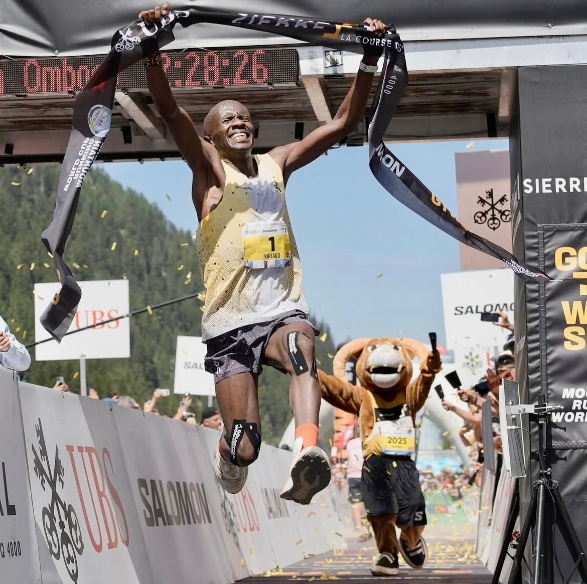 Kenyan utrostručio se u Sierre-Zinu, uprkos ogromnom Adrien Briffdu
