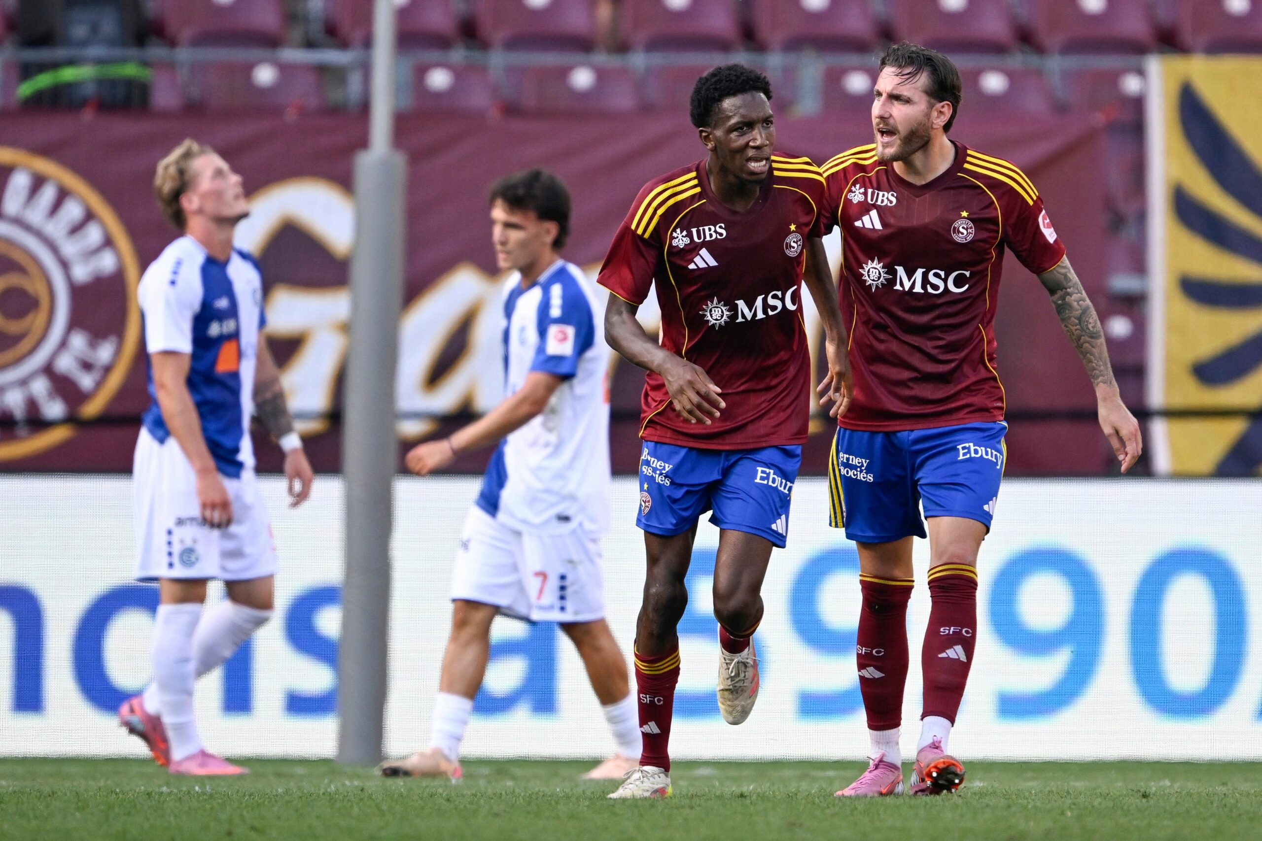 Prije dolaska Gourvennec, Servette nudi sebi prvu poenta