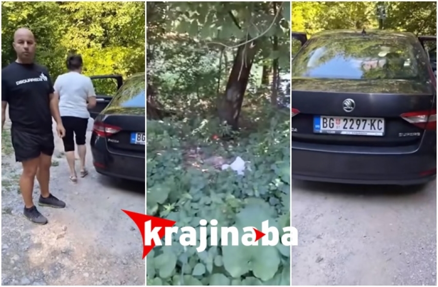 BEOGRAĐANI UHVAĆENI NA DJELU: Vreće sa smećem bacali u rijeku Unu