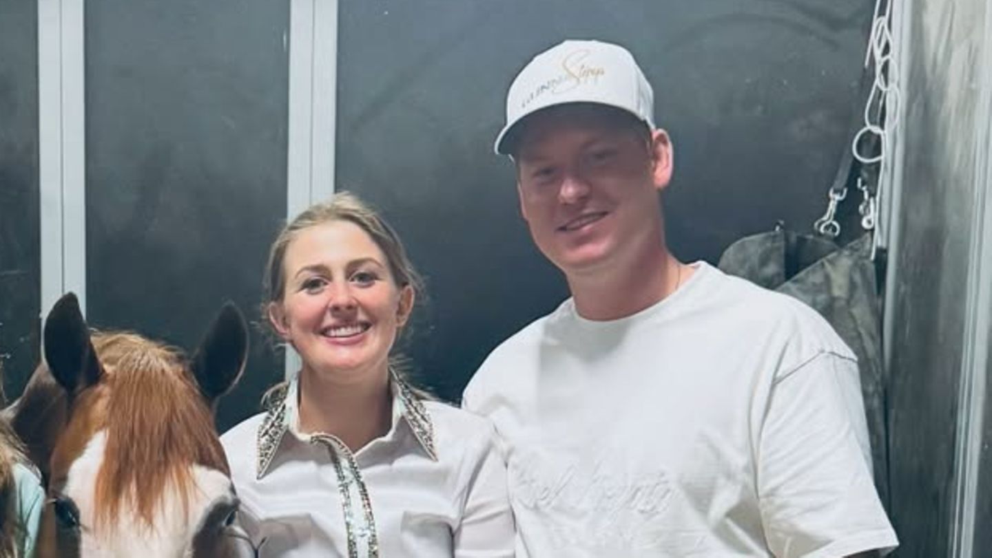 Gina Schumacher: Gina Schumacher i muž Iain imaju nešto veliko za slavlje