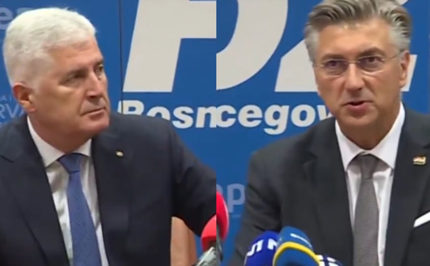 Čović i Plenković poručili: “Institucije BiH se moraju poštovati, Dodik ih je sam priznao”