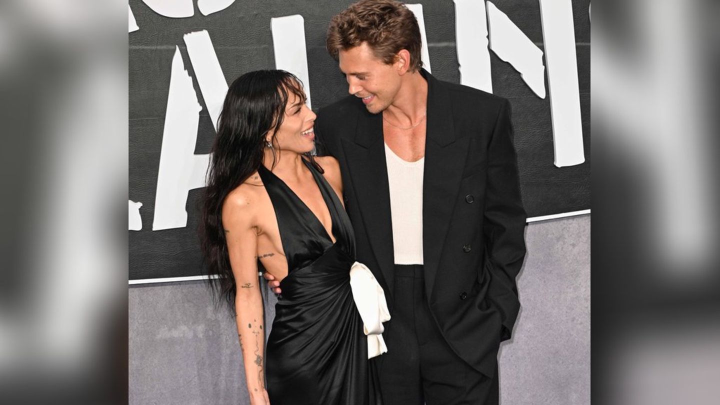 Zoë Kravitz i Austin Butler: zračenje vožnje na crvenom tepihu