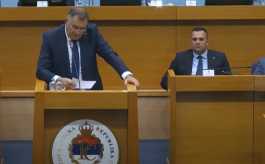 Dodik tvrdi: Aktivista Vukanovićeve stranke odgovoran za lažnu dojavu o bombi u NSRS