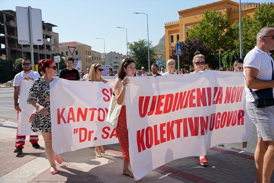 POČEO GENERALNI ŠTAJK ZDRAVSTVENIH RADNIKA U HNK: U zdravstvenim ustanovama primat će se samo hitni slučajevi