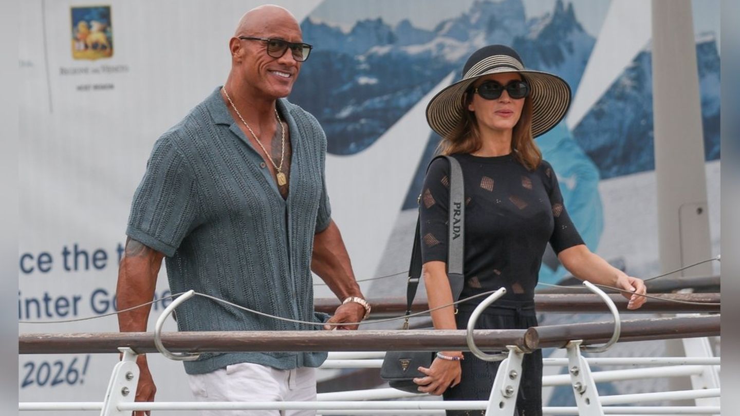 Emily Blunt and Dwayne Johnson: zajednički dolazak u Lido zajedno
