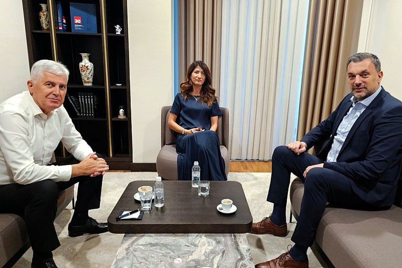 Čović i Konaković se sastali u Mostaru nakon nekoliko mjeseci pauze
