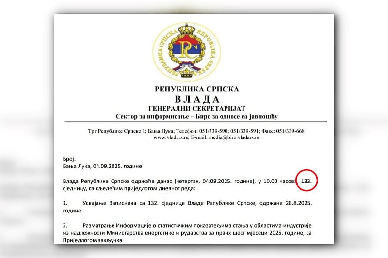 Da li se neko boji sankcija: Minić zakazao 133. sjednicu umjesto prve – Višković i dalje de jure premijer?