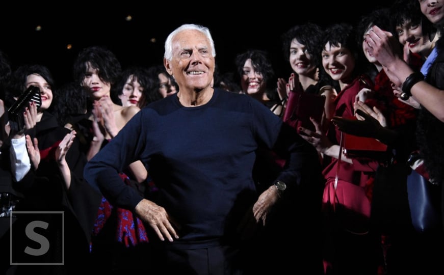Legendarni italijanski dizajner: Giorgio Armani bit će sahranjen u krugu porodice i prijatelja