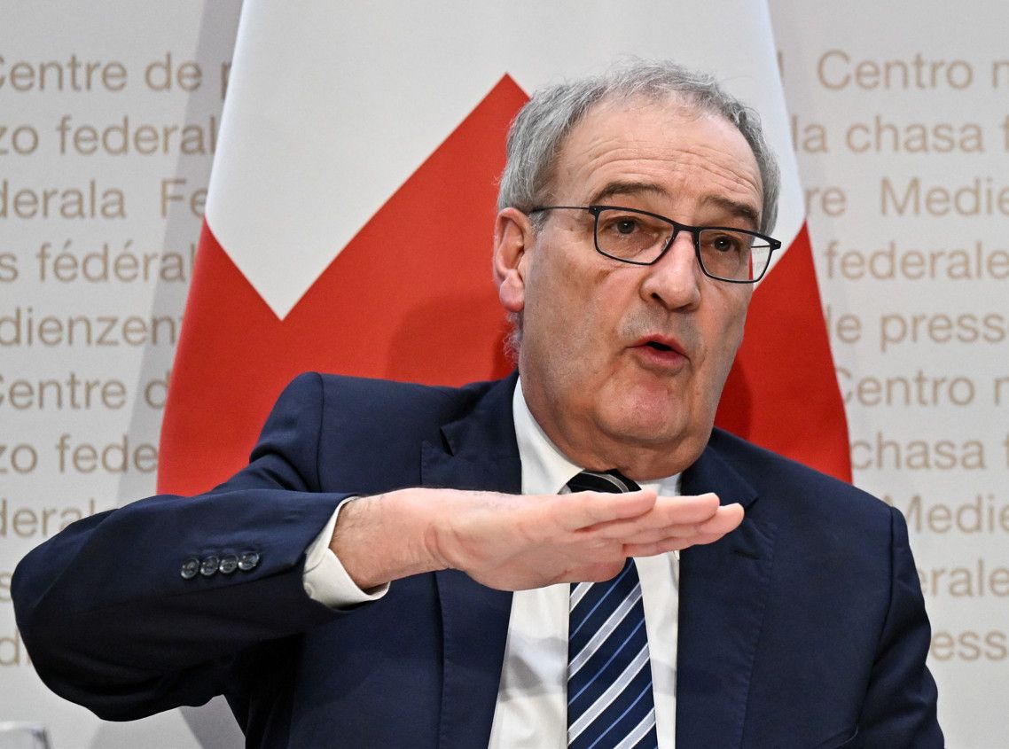 Guy Parmelin odletio je na uzdignuto stopalo za Sjedinjene Države