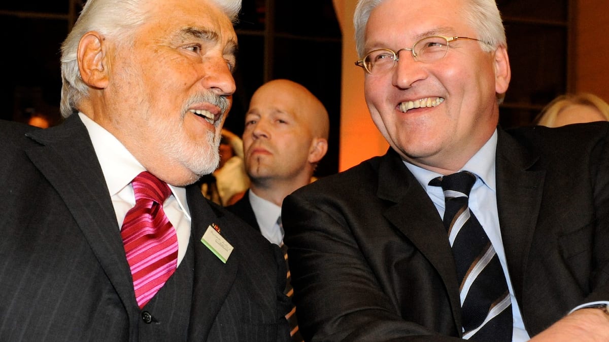 Federalni predsjednik Steinmeier čestita Mario Adorfu na svom 95. rođendanu