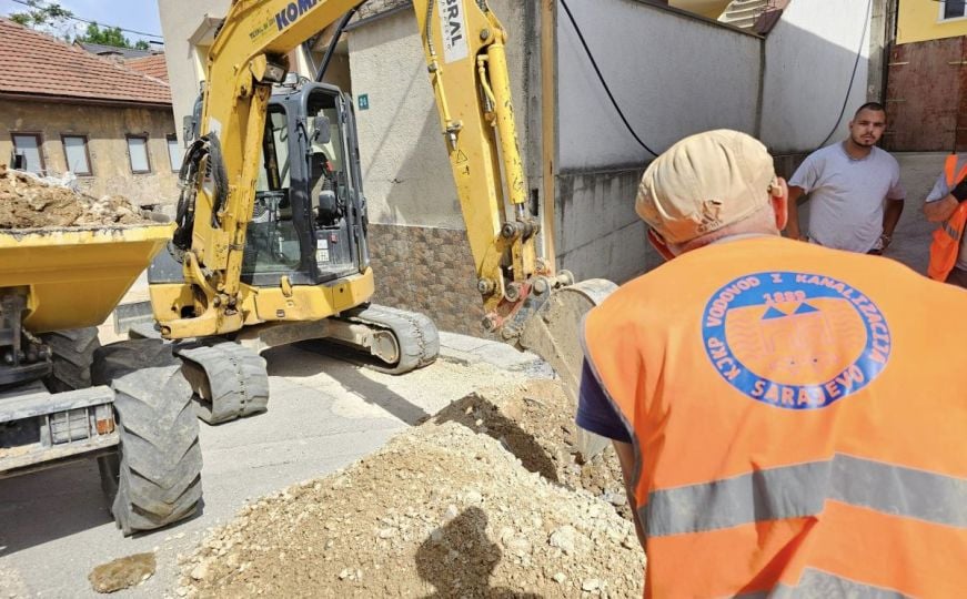 Radovi na vodovodnoj mreži: Ove sarajevske ulice bi danas mogle privremeno ostati bez vode