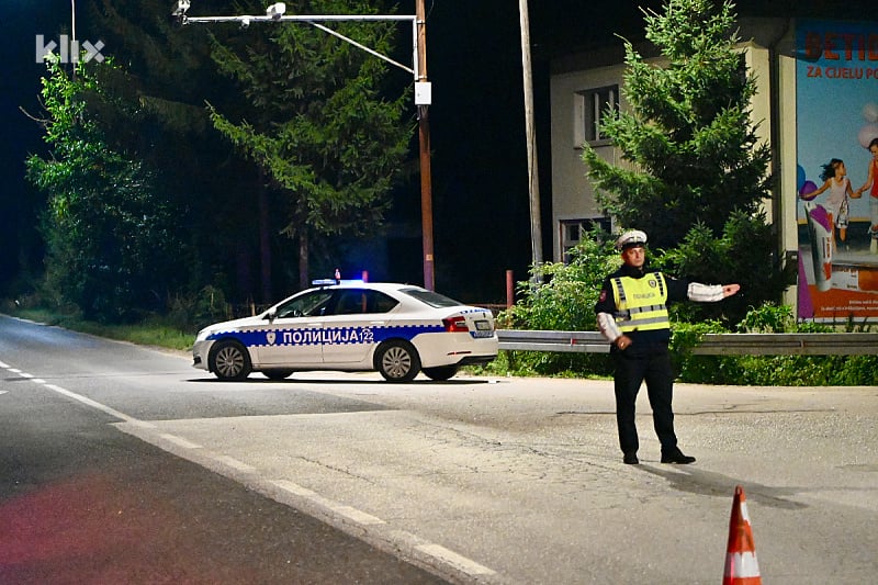 U saobraćajnoj nesreći na Palama povrijeđen policajac, udario ga motociklista prilikom saobraćajne kontrole