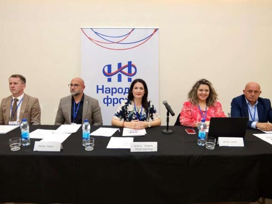 GLAVNI ODBOR NARODNOG FRONTA ZAKLJUČIO: Neophodno je da RS dobije legalne i legitimne institucije